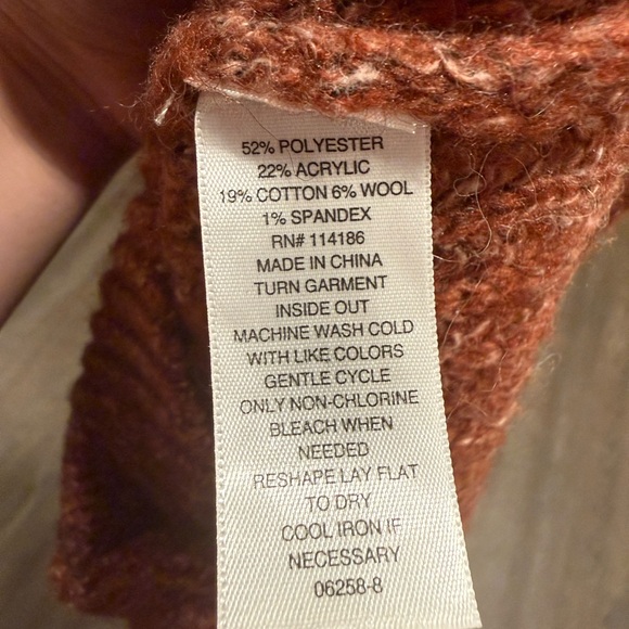 a.n.a Women's Rust Button-Up Cardigan - Picture 5 of 5